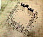 sch&eacute;ma cour du louvre